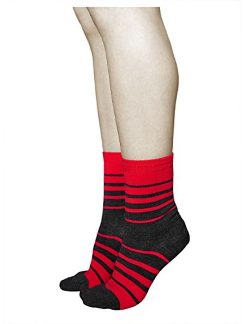 VITSOCKS Women's 80% Merino Wool Soft Warm Socks (3 PAIRS) Top Quality