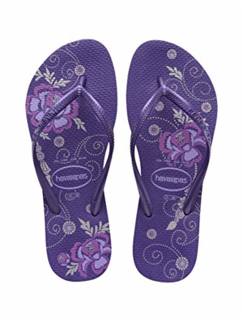 Havaianas Women's Slim Crystal Glamour SW Sandal Flip Flop