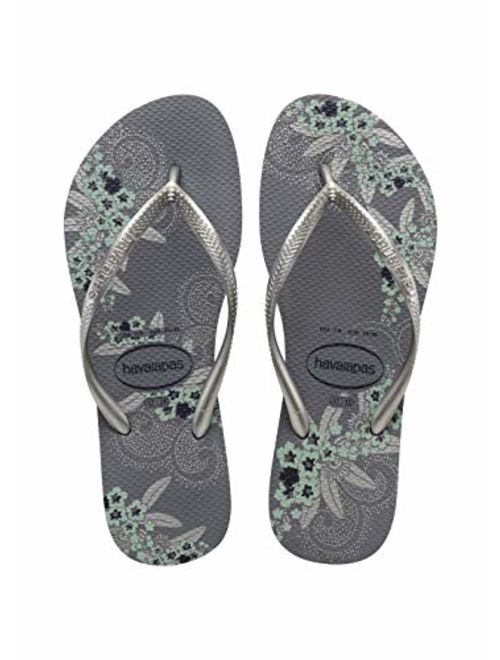 Havaianas Women's Slim Crystal Glamour SW Sandal Flip Flop