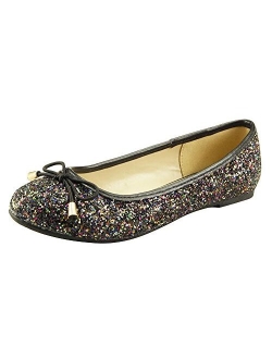 The Doll Maker Glitter Ballet Flat