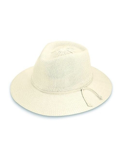 Womens Victoria Fedora Sun Hat UPF 50 , Adjustable, Packable, Modern Style, Designed in Australia