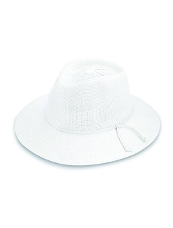 Womens Victoria Fedora Sun Hat UPF 50 , Adjustable, Packable, Modern Style, Designed in Australia