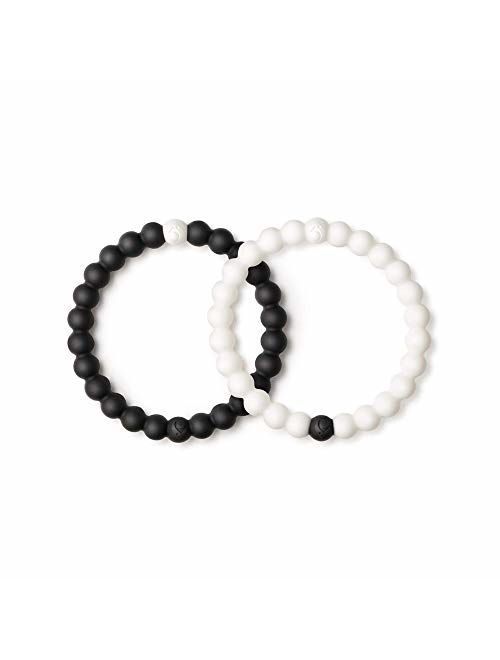 Lokai Black & White Bracelet Pair