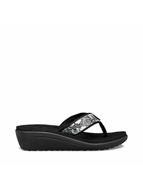 Teva Womens W Voya Wedge Flip-Flop