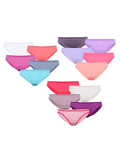 Fruit of the Loom Pack of Women's Stretch Bikini Panties