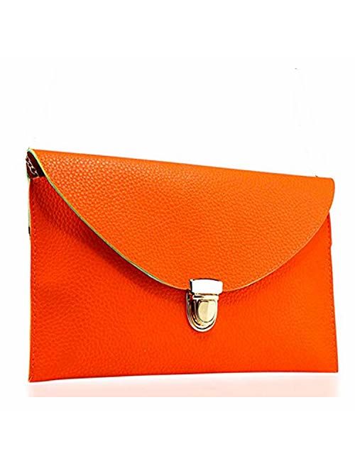 Amaze Fashion Women Handbag Shoulder Bags Envelope Clutch Crossbody Satchel Purse Tote Messenger Leather Lady Bag