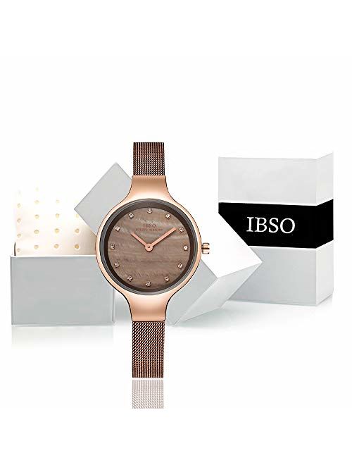 Women Watches Leather Strap Round Case Analog Fashion Ladies Watch Wrist Watches