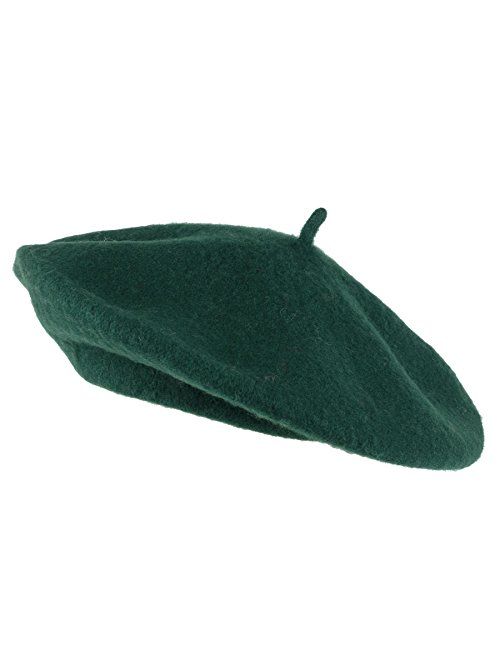 Hat To Socks Wool Blend French Beret for Men and Women in Plain Colours