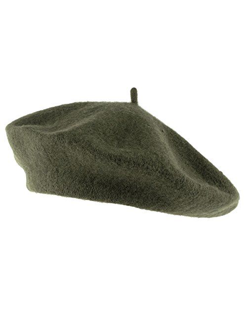 Hat To Socks Wool Blend French Beret for Men and Women in Plain Colours