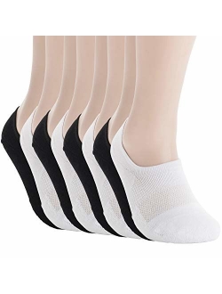 Pro Mountain No Show Socks - Athletic Cushion Cotton Sport Footies For Women Men