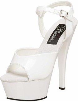 Pleaser Women's Kiss-209 Sandal