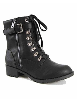 Dome Mid Calf Height Women's Military/Combat Boots