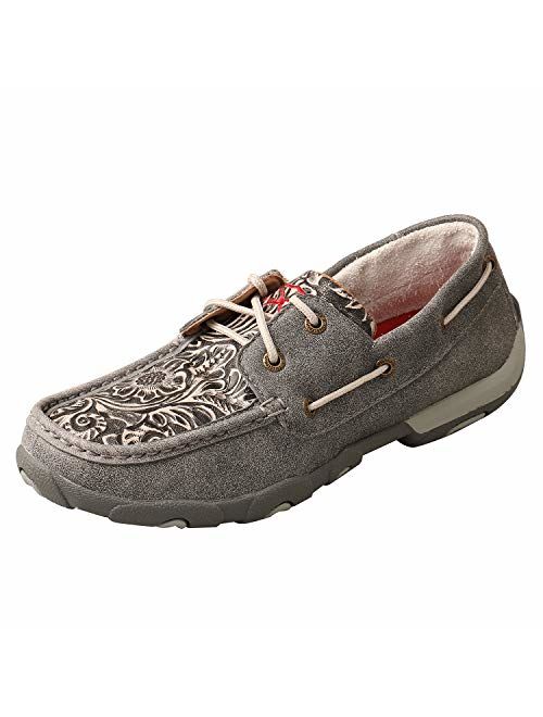 Twisted X Women's Boat Shoe Driving Moc