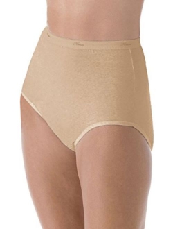 Cool Comfort Women's Cotton Brief Panties 6-Pack