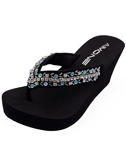 AIMONE Womens Appoline Flip Flop Sandals