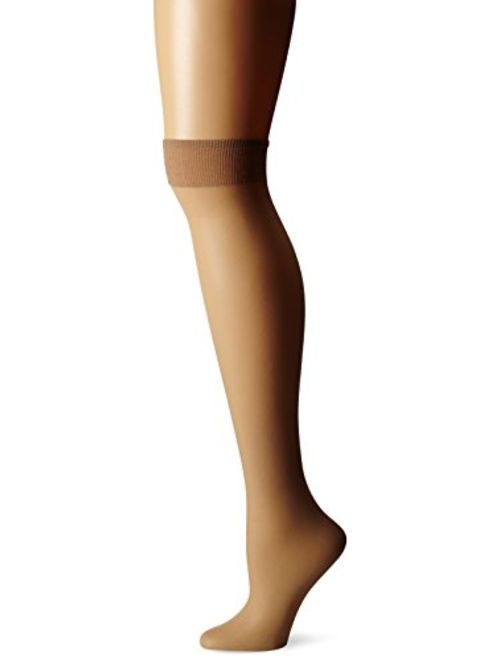 Berkshire Women's Plus-Size Queen All Day Sheer Knee Highs - Sandalfoot