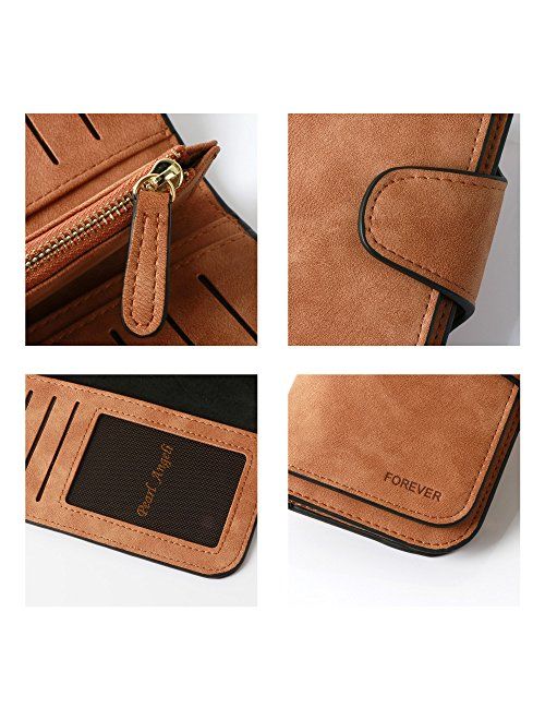 Women Purse Fashion PU Leather Clutch Ladies Purse Credit Card Holder Wallet Organizer