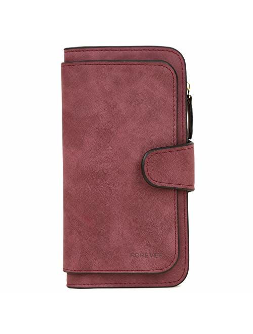 Women Purse Fashion PU Leather Clutch Ladies Purse Credit Card Holder Wallet Organizer