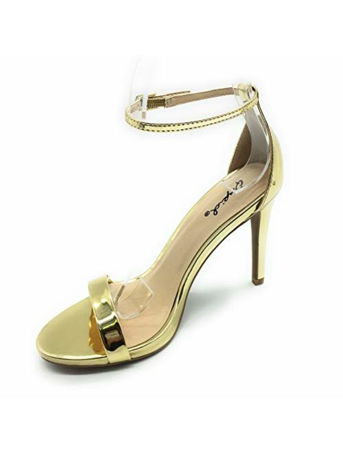 Qupid Women's Grammy-01 Dress Sandal