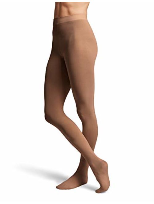 BLOCH Women's Ladies contoursoft Footed Dance Tights