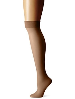 Berkshire Women's Plus-Size Queen All Day Sheer Knee Highs - Sandalfoot