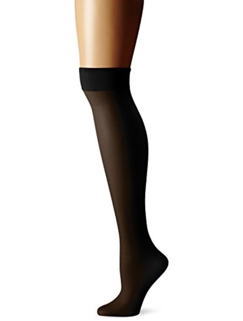 Berkshire Women's Plus-Size Queen All Day Sheer Knee Highs - Sandalfoot