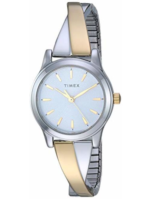 Timex Women's Stretch Bangle Crisscross25mm Watch