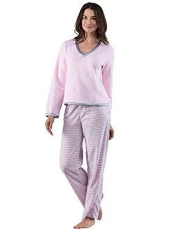 Fleece Pajamas Women Soft - Winter Pajamas for Women