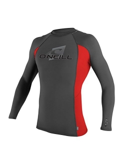 Men's Premium Skins Upf 50  Long Sleeve Rash Guard