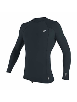 Men's Premium Skins Upf 50  Long Sleeve Rash Guard