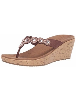 Women's Thong Wedge Sandal