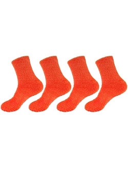 Women's Fuzzy Socks - Multiple Color Options