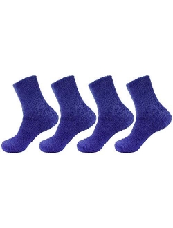 Women's Fuzzy Socks - Multiple Color Options