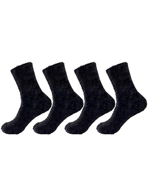 Women's Fuzzy Socks - Multiple Color Options