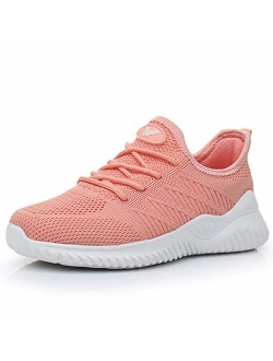 JARLIF Women's Memory Foam Slip On Walking Tennis Shoes Lightweight Gym Jogging Sports Athletic Running Sneakers US5.5-10