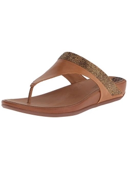 Women's Banda Micro Crystal Toe Post Flip Flop