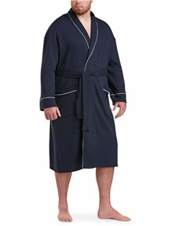 Men's Big and Tall Lightweight Shawl Robe fit by DXL