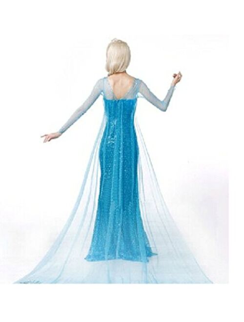 Princess Dress Women Girls Halloween Cosplay Costume Fancy Party Dress Up