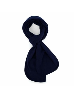 Solid Color 100% Polyester Fleece Women & men's Winter Scarf