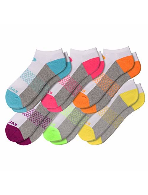 Eallco Womens Ankle Socks 6 Pairs Running Athletic Cushioned Socks