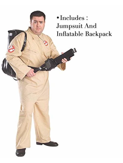 Plus Size Ghostbusters Costume With Inflatable Backpack