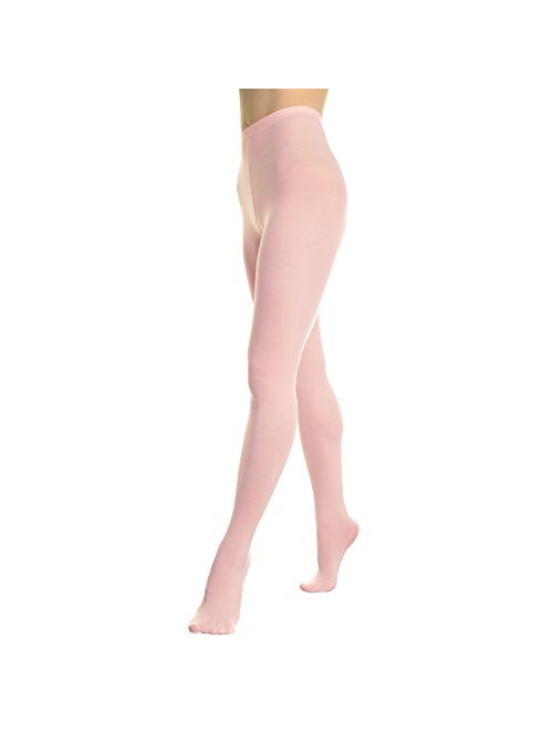 Angelina Professional-Grade Footed and Footless Ballet Tights