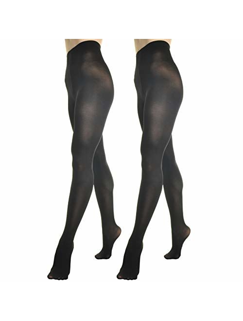 Angelina Professional-Grade Footed and Footless Ballet Tights