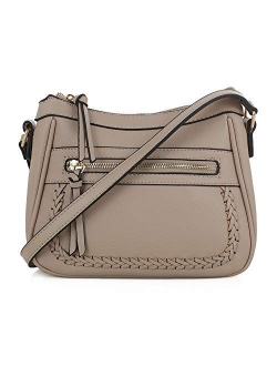 EMPERIA Elva Vegan Leather Crossbody Bag Purse for Woman