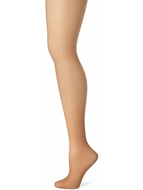 Hanes Women's Control Top Sheer Toe Silk Reflections Panty Hose