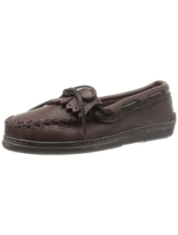 Minnetonka Women's Moosehide Fringed Kilty Moccasin