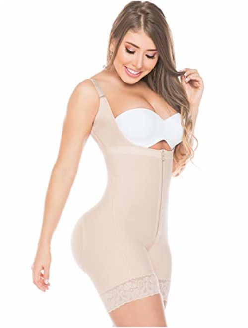 Salome 0216 Fajas Colombianas Reductoras y Moldeadoras Postparto Body Shaper for Women