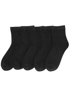 Women Casual Socks Bamboo Thin sock Ankle Breathable Odor Resistant Sock 5 Pairs