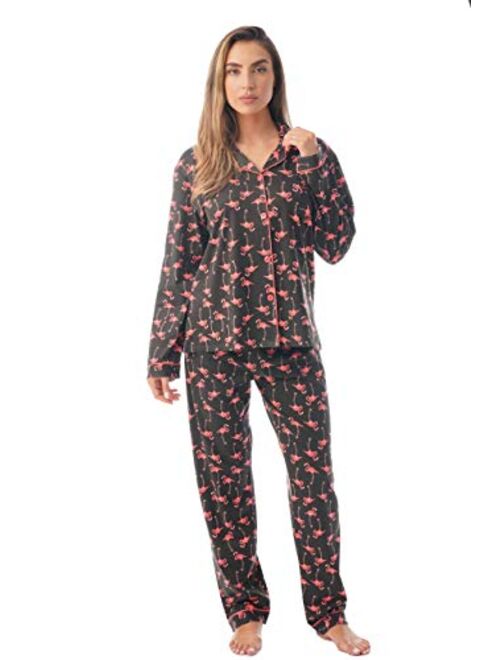 Just Love Long Sleeve Flannel Pajama Sets for Women