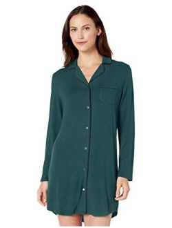 Women's Piped Nightshirt